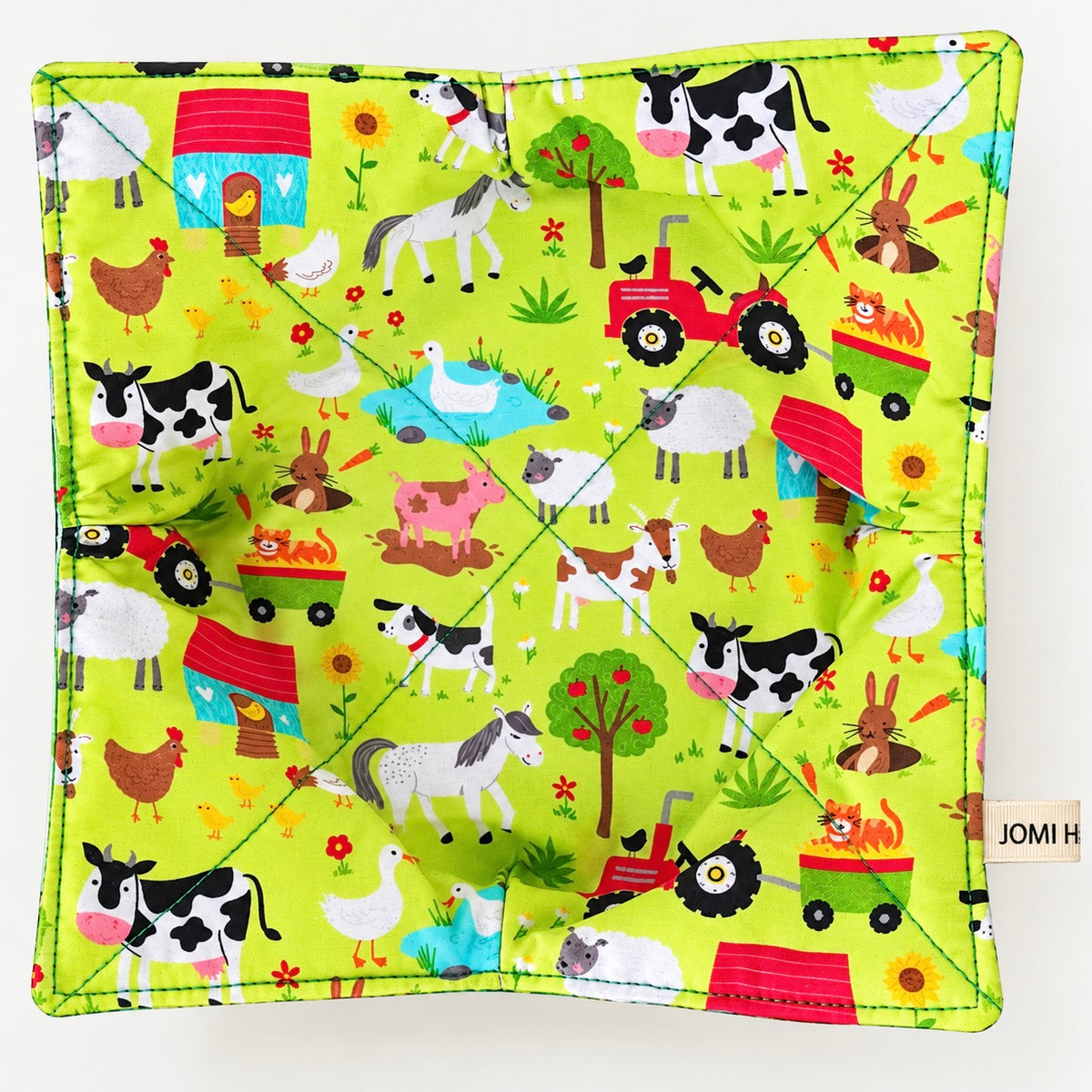 Handmade Farmyard Friends Microwave Bowl Holder 🚜🐄🐑