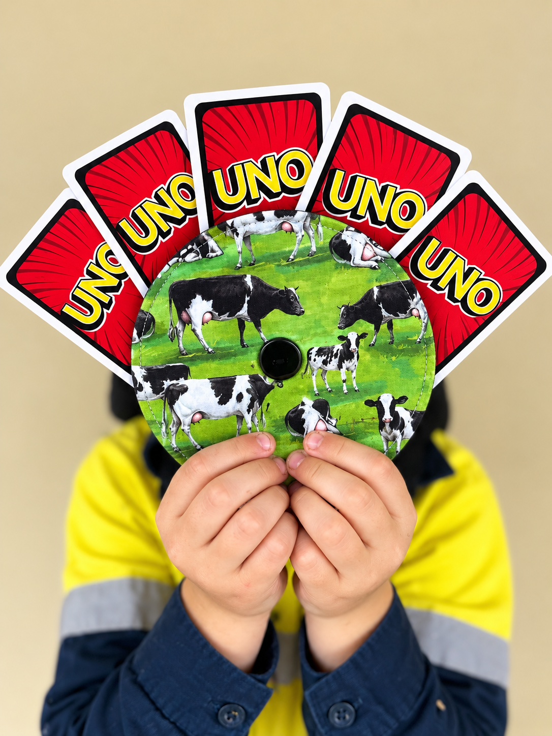 Dairy Cow Card Holder 🐄