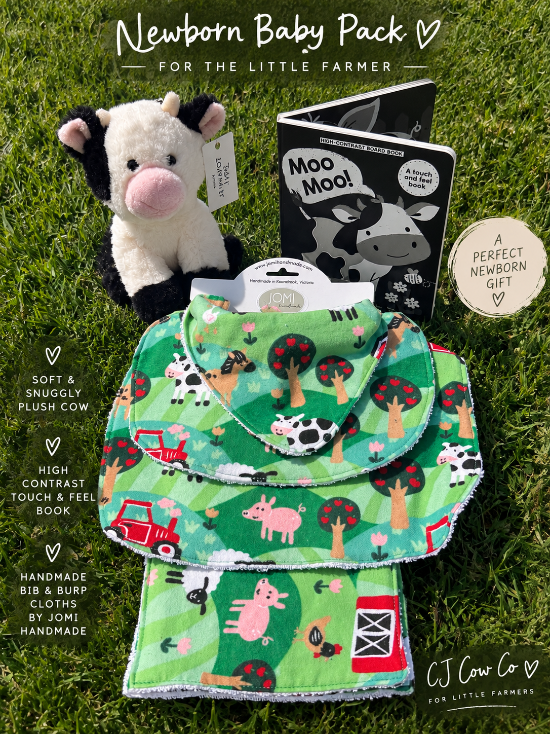 🐄🤎 NEWBORN BABY PACK — FOR THE LITTLE FARMER 🤎🐄