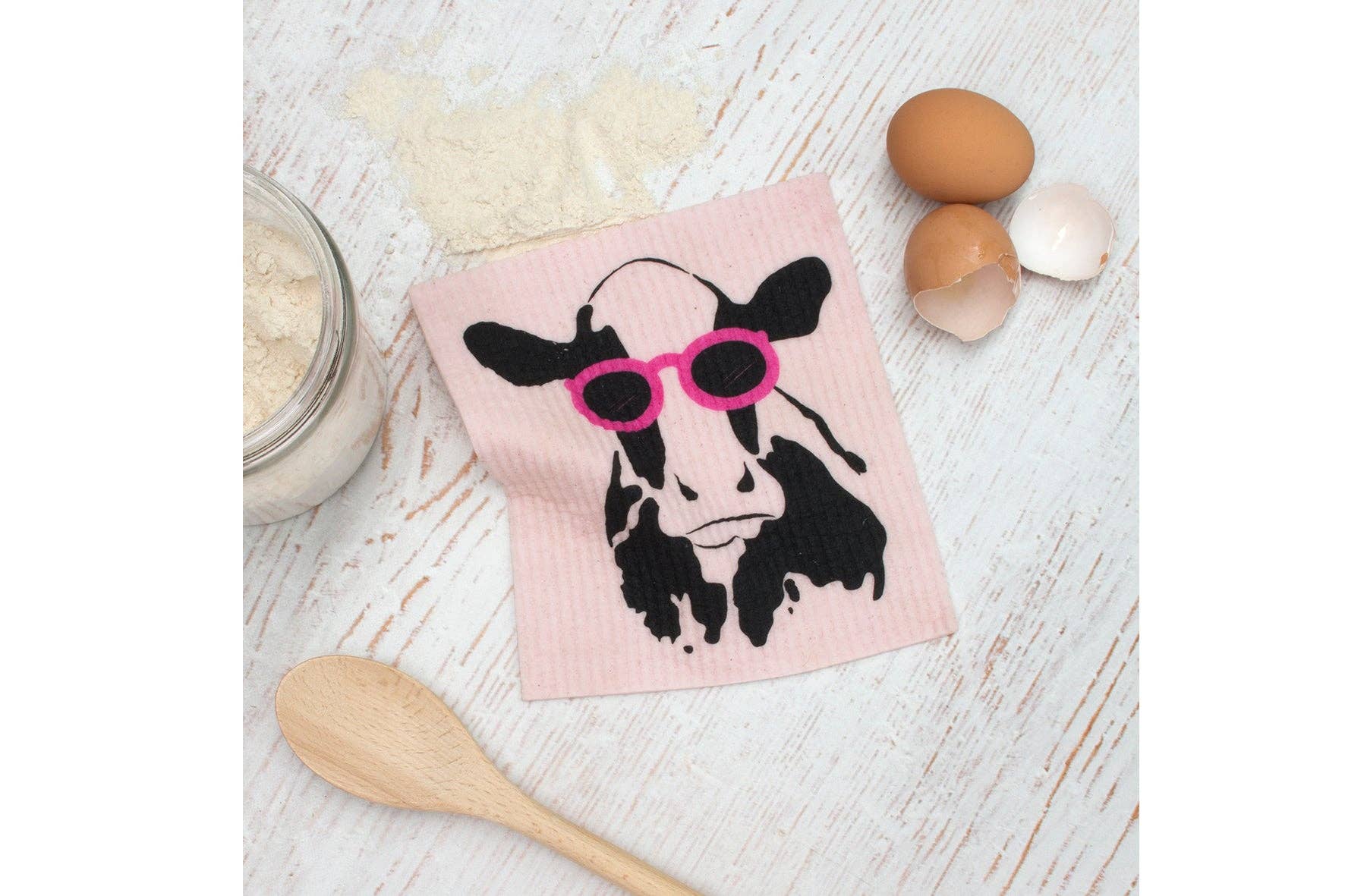Sponge Cloth - Cow: Packaging sleeve